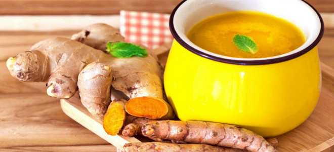 Чай с имбирем и куркумой — польза и вред, рецепты приготовления